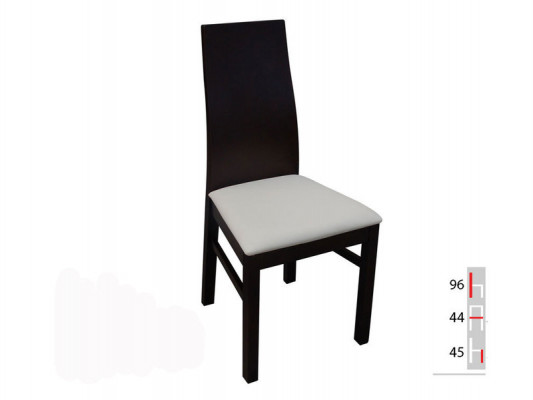 MASSIVHOLZ HOLZ SCHWARZ STUHL MODERN DESIGNER ESSZIMMERSTUHL KÜCHE DEKORATIVE