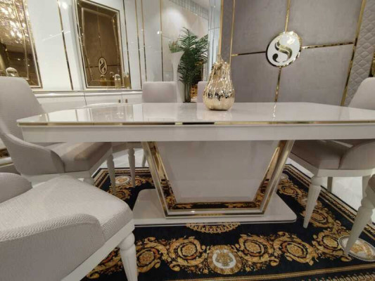 Luxus Modern Esstisch Esszimmer Tisch Holz Tische Moderne Möbel Neu