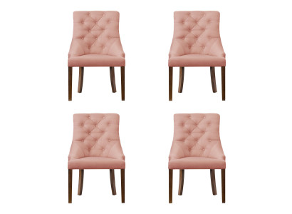 4x Chesterfield Sessel Lounge Club Polster Stuhl Stühle Sitz Garnitur Lehn