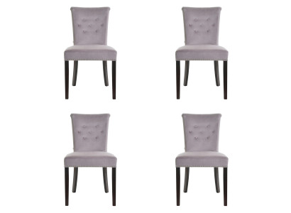 4x Design Polster Stühle Stuhl Seht Garnitur Sessel Lounge Club Set Modern