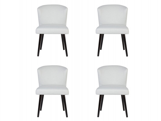 4x Leder Polster Sitz Stühle Lehn Stuhl Design Lounge Club Sessel Garnitur