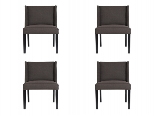 4x Stühle Stuhl Polster Design Lounge Club Sitz Lehn Garnitur Sessel Neu