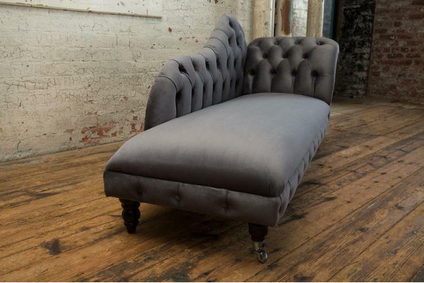 Chaiselounge Bank Sitz Liege Lounge Barock Rokoko Jugendstil klassisch Club Neu