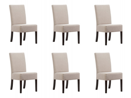 6x Stuhl Set Polster Sitz Stühle Garnitur Wartezimmer Kanzlei Praxis Lounge Club