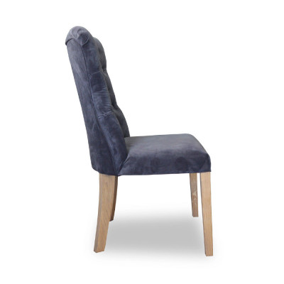 6x Stühle Stuhl Polster Design Chesterfield Garnitur Sessel Komplett Set