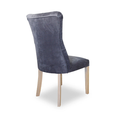 6x Stühle Stuhl Polster Design Chesterfield Garnitur Sessel Komplett Set