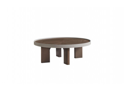 Moderner Runder Couchtisch Designer Braune Couchtische Wohnzimmer Tisch