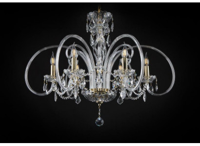 Kristall Kronleuchter Lampe Deckenleuchte Bohemia Hängeleuchten Lampe Kronleuchter
