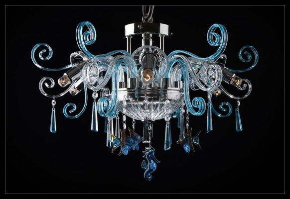 Decken-Pendelleuchte Deckenleuchte Spot Kronleuchter Bohemia Cristal