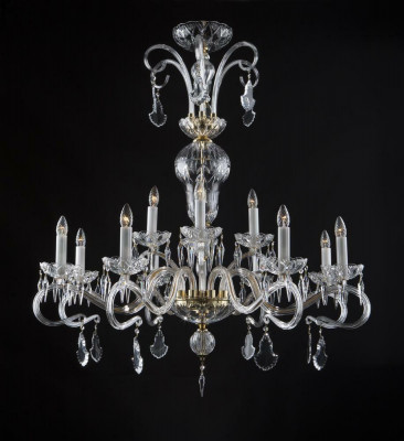 Kristall Kronleuchter Lampe Hängeleuchte Bohemia Deckenleuchte