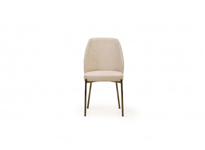 Exklusive Beige Esszimmerstühle Komplette x6 Polster Küchenstühle Set