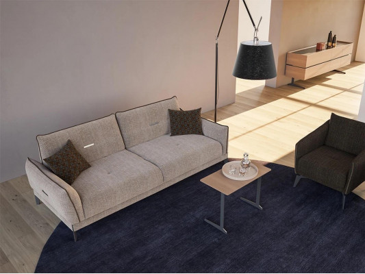 Luxus Sofa Dreisitzer Couch Möbel 2x Sessel Sofagarnitur Polstermöbel 4tlg.