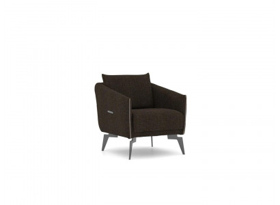 Schwarz Sessel Wohnzimmer Design Modern Textil Luxus Polstermöbel