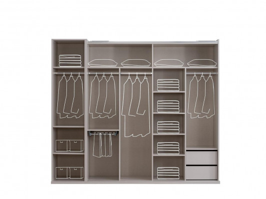 Kleiderschränke Modern Kleiderschrank Schränke Weiß Holz Spiegel Luxus