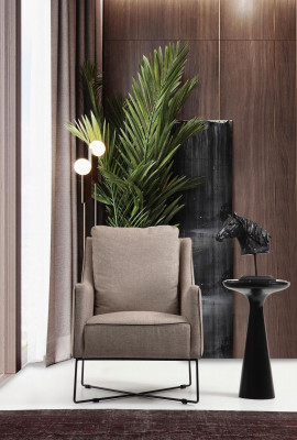 Sofagarnitur 2 Sitzer Sessel Zweisitzer Grau Stoff Sofas Modern Design