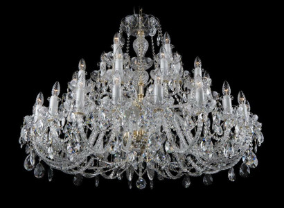 XXL Kronleuchter Kristall Kronleuchter Groß Lampe Abdeckung Leuchte Lampe Abdeckung