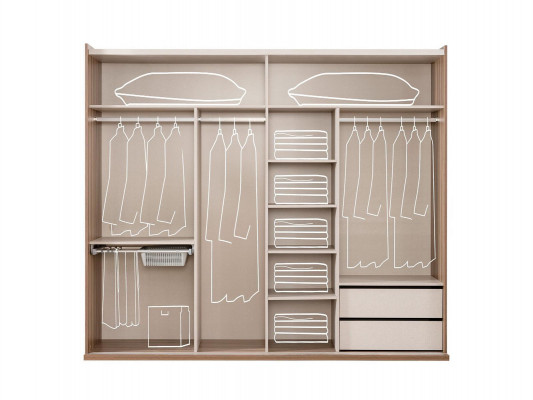 Kleiderschränke Modern Kleiderschrank Schränke Gold Holz Schlafzimmer