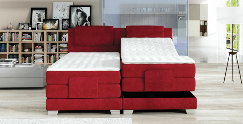 BOXSPRINGBETT DESIGN BETT TOPPER FEDERKERN DOPPELBETT POLSTERBETT ELEKTRISCH