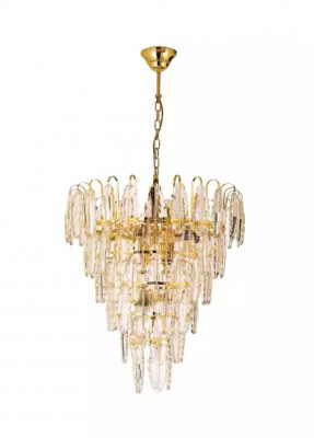 Kronleuchter Leuchte Lampe Hängelampe Wohnzimmer neu Modern gold