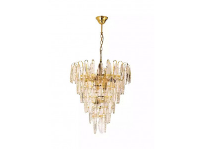Kronleuchter Leuchte Lampe Hängelampe Wohnzimmer neu Modern gold