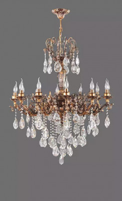 Deckenleuchter Luxus Gold Kronleuchter Deckenlampe Lüster Kristall Lampe