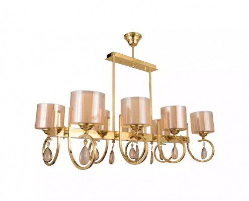 Decken Lampe Wohnzimmer Leuchte Luxus Luster Kronleuchter Lampen 50x75
