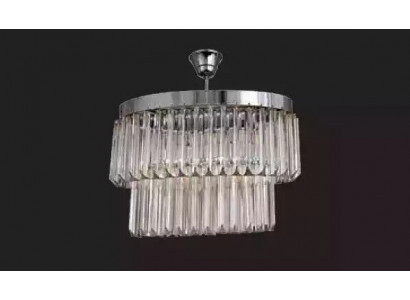 Wohnzimmer Kronleuchter Crystal Deckenleuchte neu grau Modern
