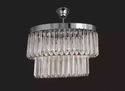 Wohnzimmer Kronleuchter Crystal Deckenleuchte neu grau Modern