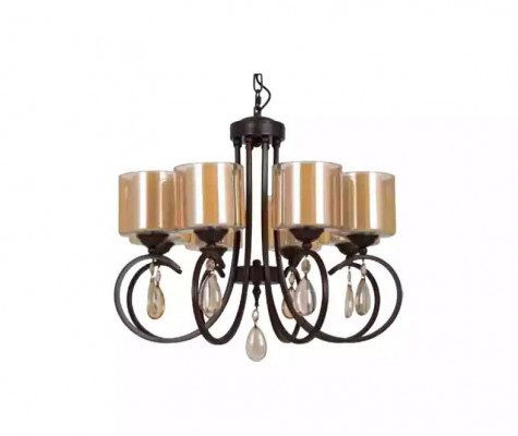 Deckenlampe Wohnzimmer Deckenleuchten Lichtschirm Luster Glas Luxus