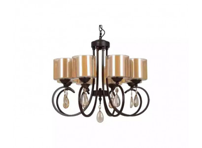 Deckenlampe Wohnzimmer Deckenleuchten Lichtschirm Luster Glas Luxus