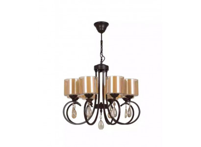 Deckenlampe Wohnzimmer Hängelampe Deckenleuchte Glas Luster Luxus 66x70