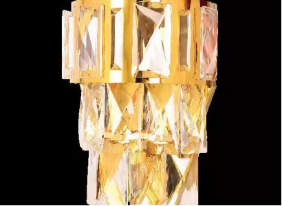 Wandlampe Wandleuchte Wandleuchten Lüster Wand Lampen Kristall Gold