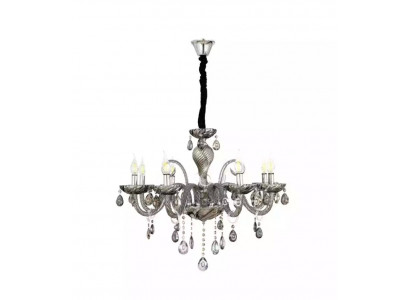 Kronleuchter Smoke Crystal im Wohnzimmer neu schick Luxus zu Hause