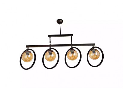  Deckenlampe im luxuriösen Stil Ein Blickfang für das Wohnzimmer