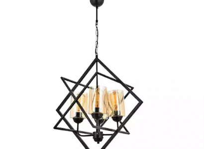  Deckenlampe Pendelleuchte Wohnzimmer Luxus Innenbereich black Luster Leuchte