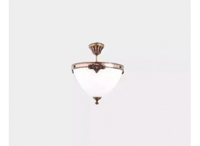 Kronleuchter Deckenlampe Deckenleuchter Lampe Lüster Glas Art Weiß