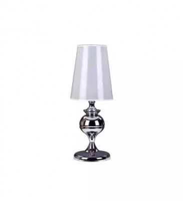 Tischlampe Design Wohnzimmer Tisch Leuchten Beleuchtung neu weiß Luxus