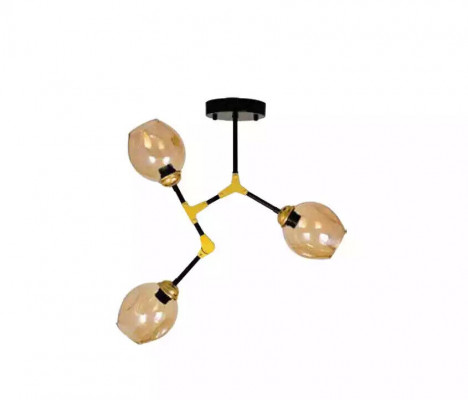  Lüster Kronleuchter Deckenlampe Deckenleuchter Lampen Gold Modern Glas