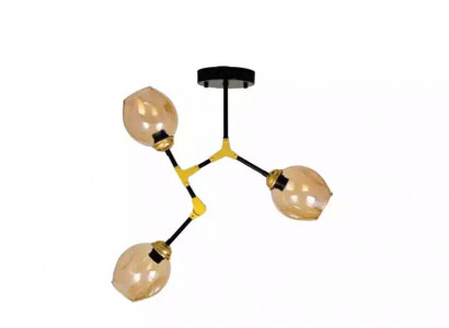  Lüster Kronleuchter Deckenlampe Deckenleuchter Lampen Gold Modern Glas