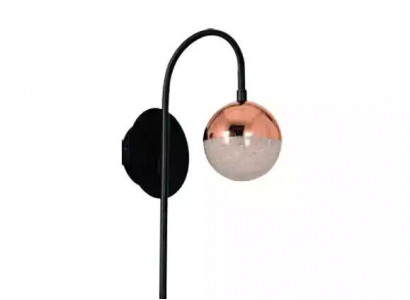 Wandlampe Prunkleuchter Wandleuchte Lüster Wand Lampen LED Schwarz