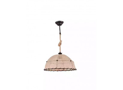 Deckenlampe Deckenleuchter Lüster Kronleuchter Lampe Beige Modern Seil