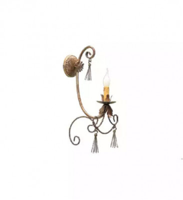 Wandleuchte Lüster Wandlampe Wandleuchten Wand Lampen Beige Luxus Neu