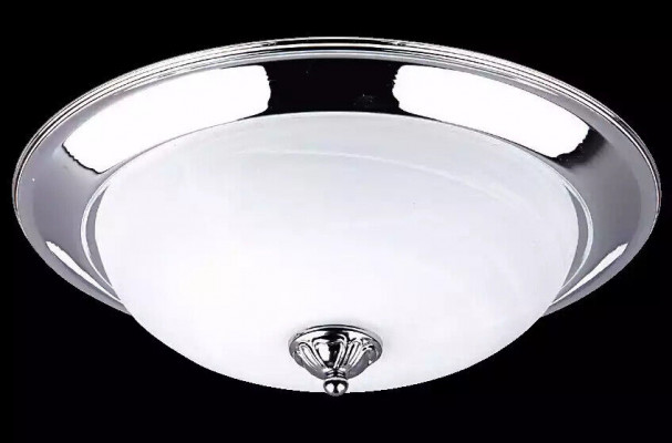 Deckenlampe Lüster Deckenleuchter Kronleuchter Silber Glas Lampen Rund