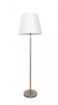 Stehlampe Standlampe Stand Metall Leuchten Lampen Lampe Weiß Modern