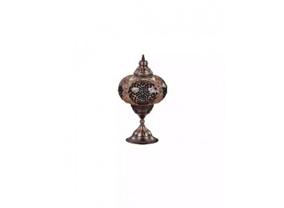 Lampe Tischlampe Tischleuchte Leuchten Luxus Grau Lampen Tisch Glas