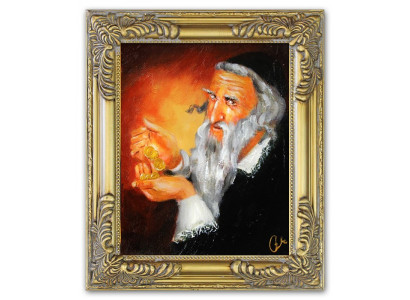 Ölbild Ölbilder Gemälde Bilder Bild Handgemalt Öl mit Rahmen Barock G06511