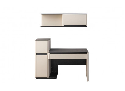 Weißer Moderner Schreibtisch Designer Kinder Computertisch Wandschrank