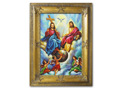 Religion Handarbeit Ölbild Bild Ölbilder Rahmen Bilder G93877