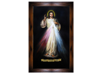 Religion Jesus Christus Handarbeit Ölbild Bild Ölbilder Rahmen Bilder G94809