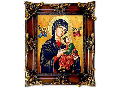 Religion Maria Handarbeit Ölbild Bild Ölbilder Rahmen Bilder G06285